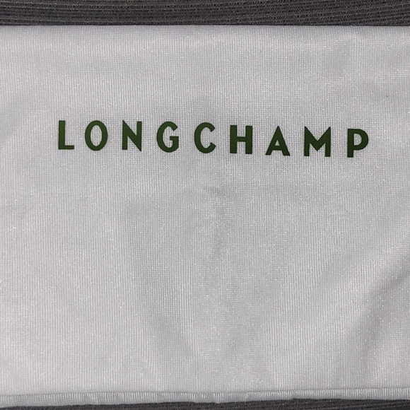 Longchamp Honore 404 top handle bag w/ removable crossbody strap.- Blue - Picture 6 of 7